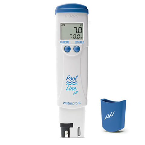 Hanna Waterproof Electronic pH Meter and Thermometer