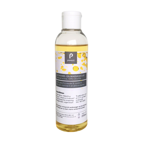 Nurturing Massage Oil, Floral Aroma (200 ml bottles)