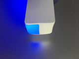 Floatland IP68 LED strip float tank blue color end view
